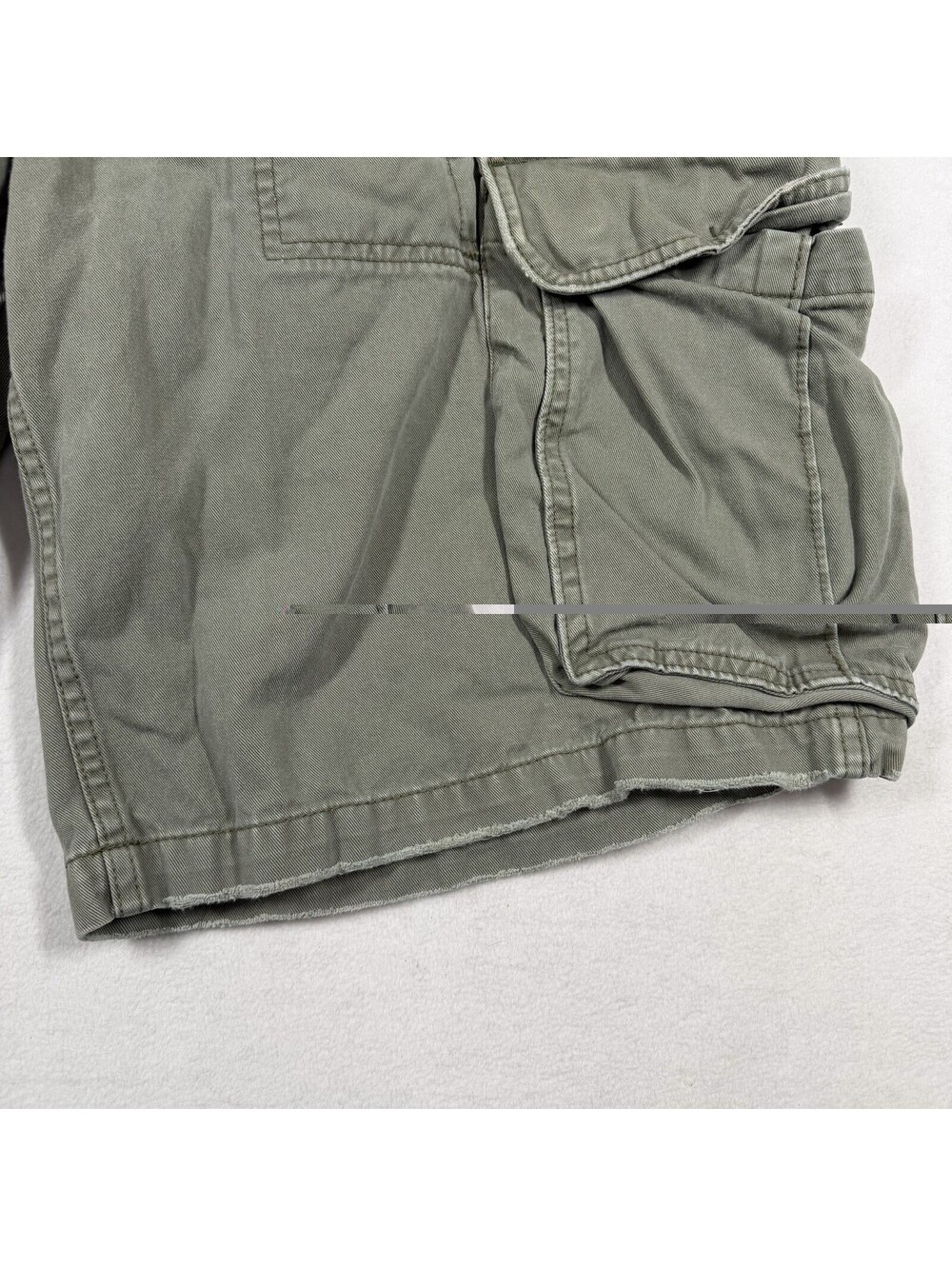 Vintage Polo Ralph Lauren Short Mens 38 Green Cargo Jeans Co Military - Picture 5 of 11